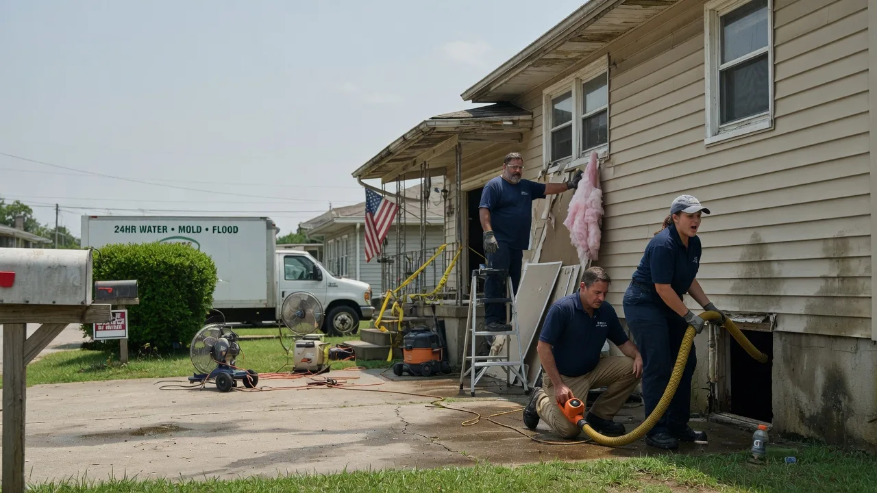 Water Damage Repair in Moscow, TN near me